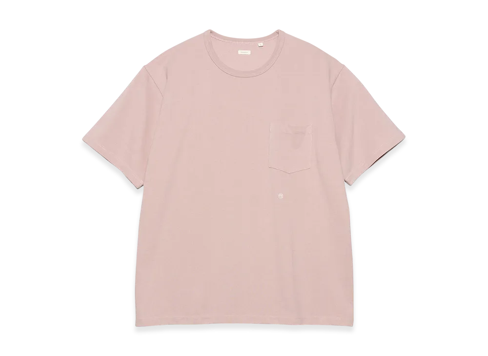 nanamica Coolmax Jersey Pocket Tee "Pink"