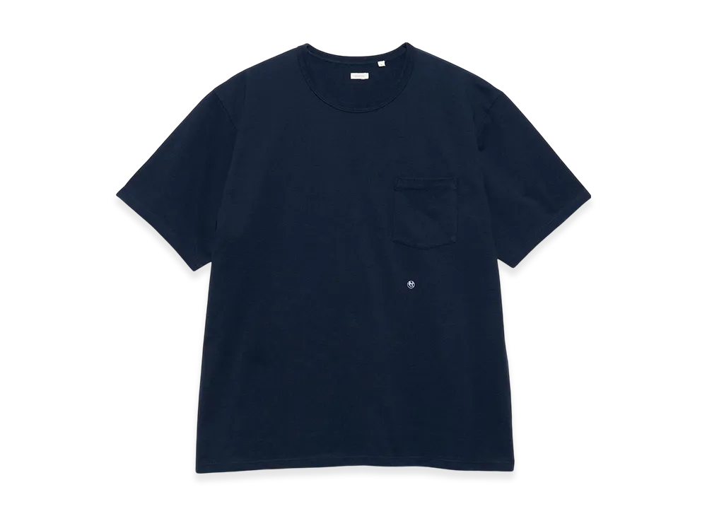 nanamica Coolmax Jersey Pocket Tee "Navy"