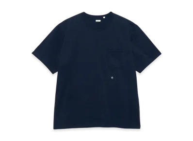nanamica Coolmax Jersey Pocket Tee "Navy"