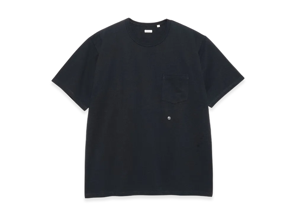 nanamica Coolmax Jersey Pocket Tee "Black"