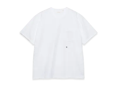 nanamica Coolmax Jersey Pocket Tee "White"