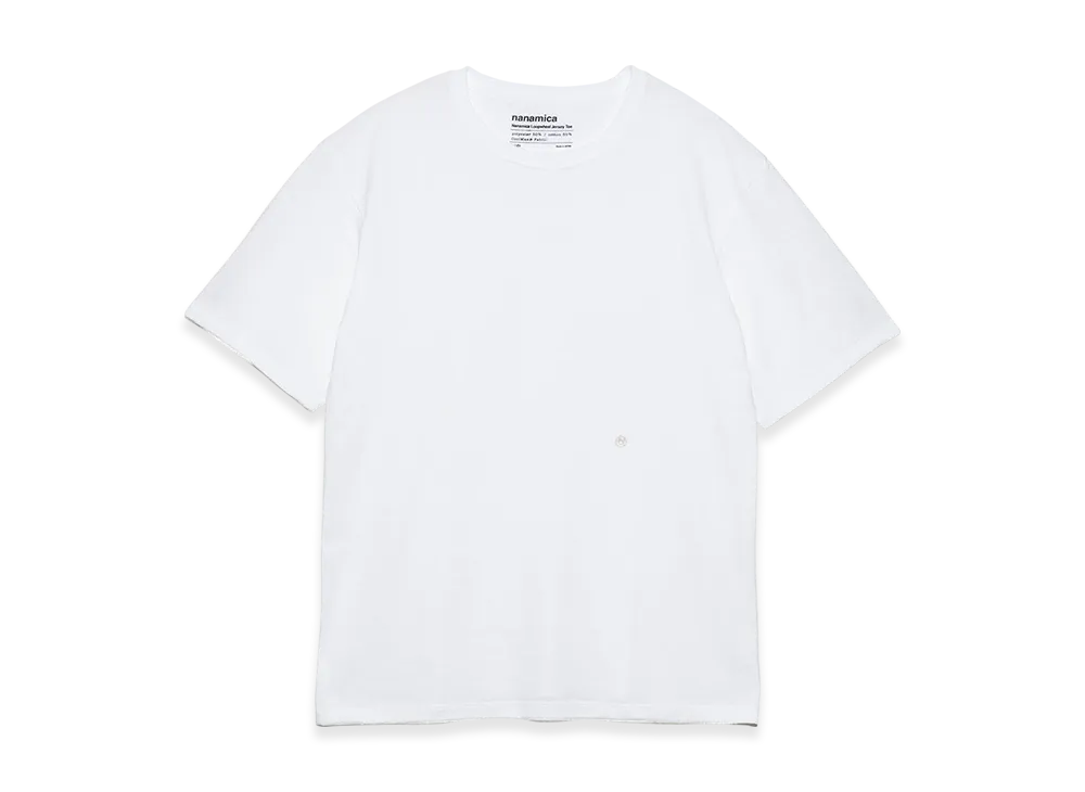 nanamica Loopwheel Coolmax Jersey Tee "White"