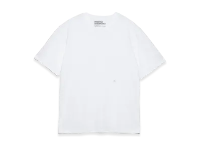 nanamica Loopwheel Coolmax Jersey Tee "White"