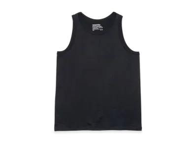 nanamica Loopwheel Coolmax Jersey Tank "Black"