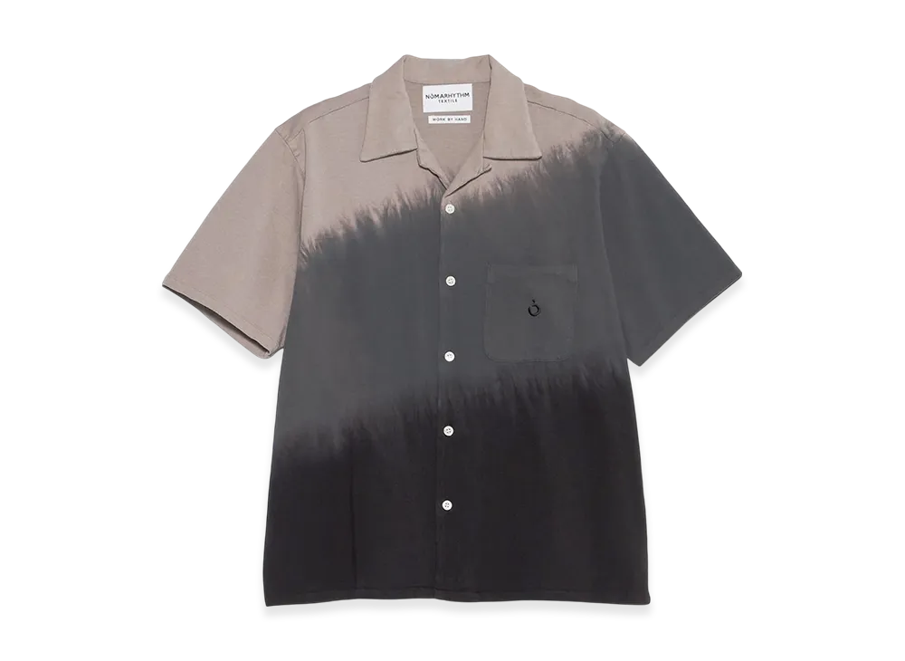 nanamica x NOMARYTHM TEXTILE Exclusive Hand Dyed Gradation Shirt "Black"