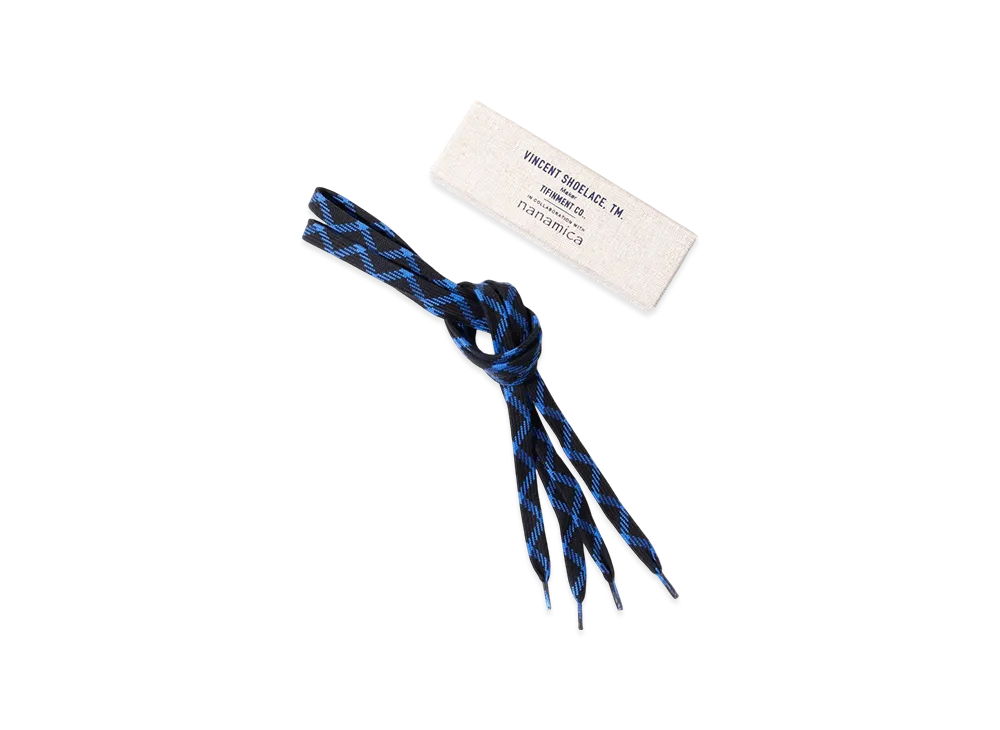 nanamica x VINCENT SHOELACE Shoelace Cotton "Yonagi"