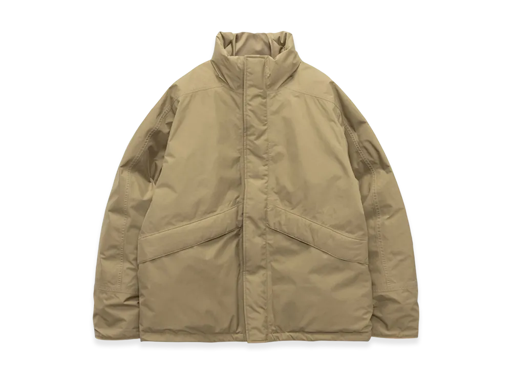 nanamica GORE-TEX Short Down Jacket "Khaki Beige"