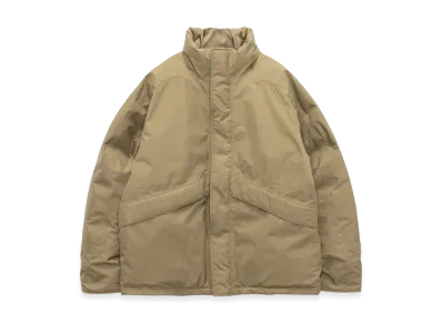 nanamica GORE-TEX Short Down Jacket "Khaki Beige"