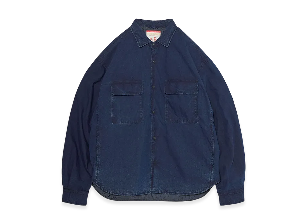 nanamica x A KIND OF GUISE Insulation Shirt "Indigo"
