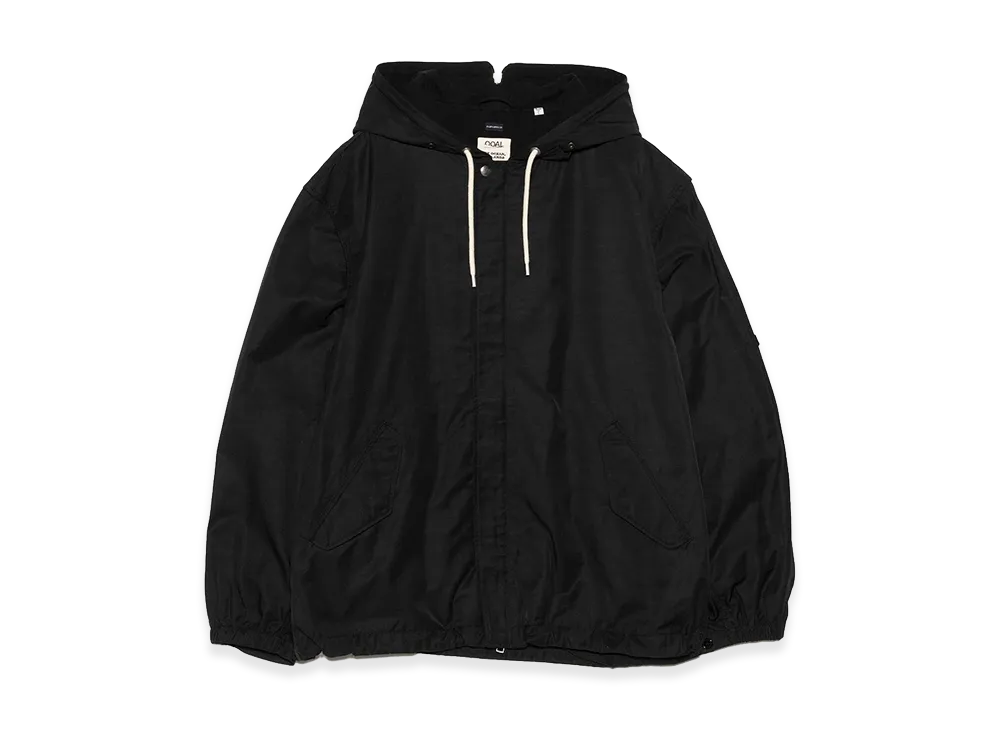 nanamica Nylon Twill Hooded Jacket "Black"