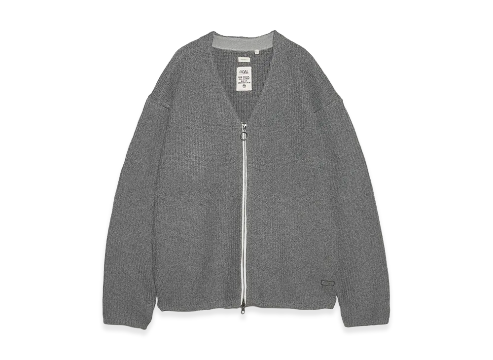 nanamica 5G Zip Cardigan "Heather Gray"