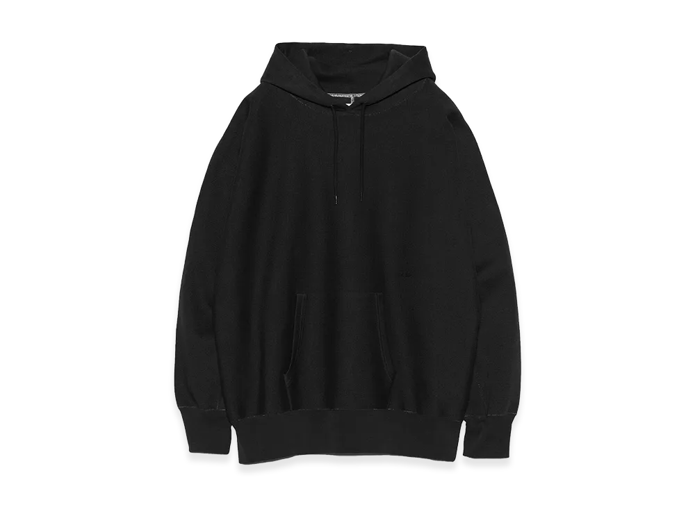 nanamica Hooded Sweat Shirt "Black"