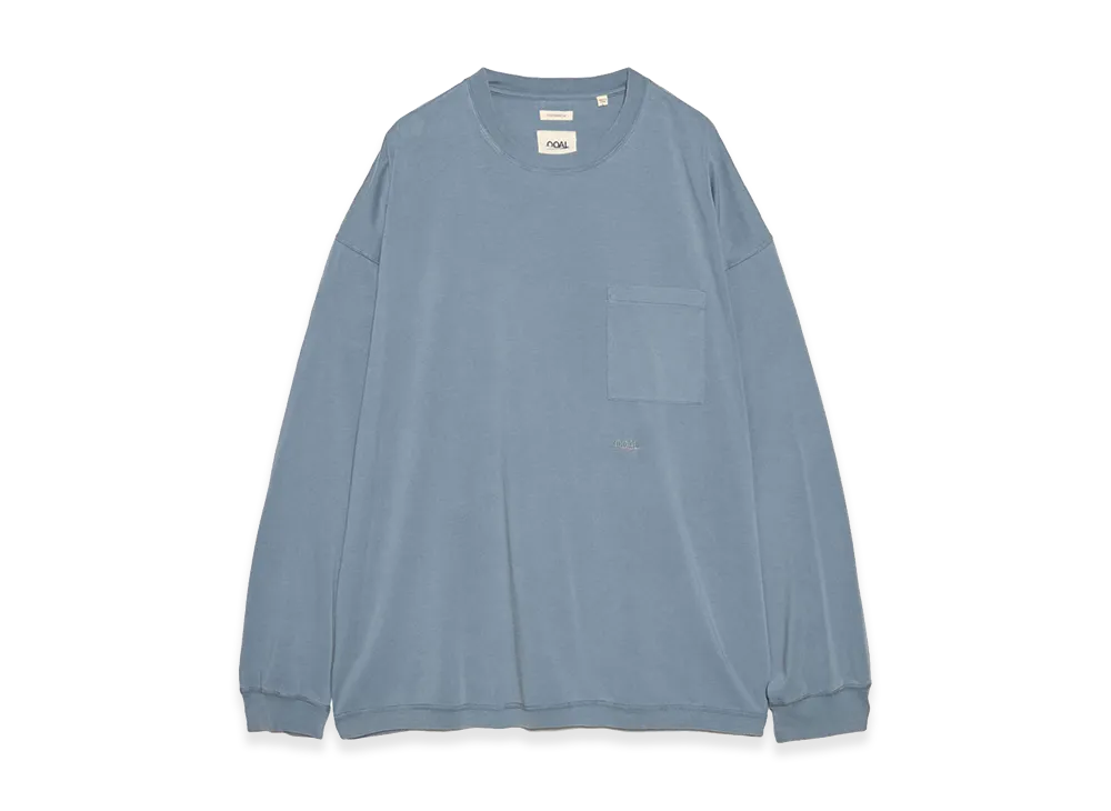 nanamica OOAL L/S Pocket Tee "Blue Gray"