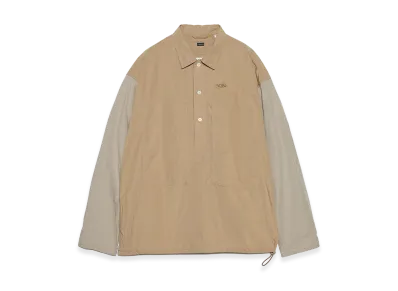 nanamica Pullover Shirt Jacket "Beige"