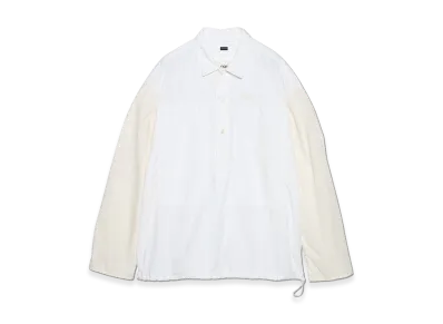 nanamica Pullover Shirt Jacket "Off White"