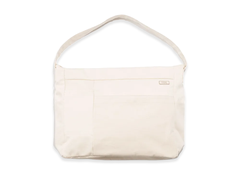 nanamica Cotton Canvas Shoulder Bag "Natural"