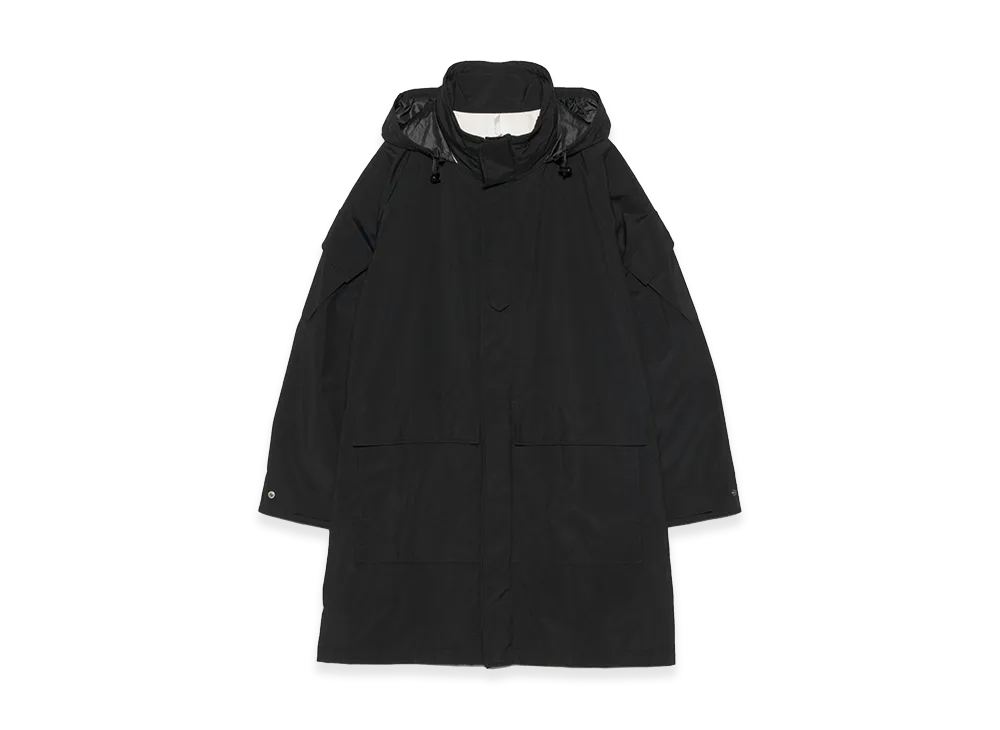 nanamica 2L Nylon Gore-Tex Cruiser Coat "Black"