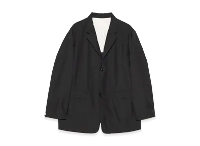 nanamica Polyester Twill Club Jacket "Black"