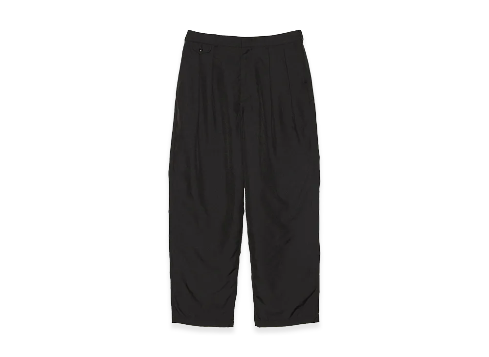 nanamica Polyester Twill Club Pants "Black"