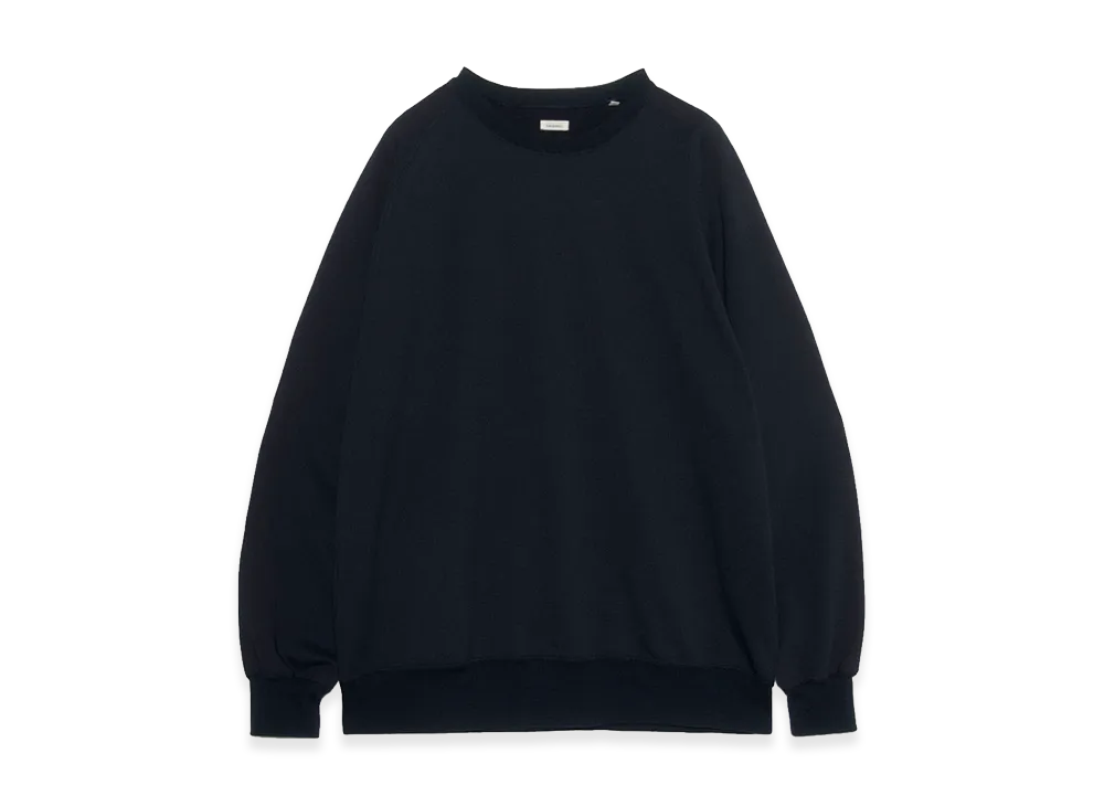 nanamica Polyester Pile Crew Neck Sweat "Navy"