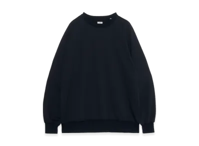nanamica Polyester Pile Crew Neck Sweat "Navy"