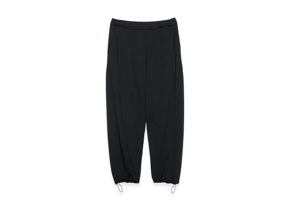 nanamica Polyester Pile Sweat Pants "Black"