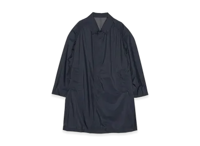 nanamica Packable Balmacaan Coat "Dark Navy"