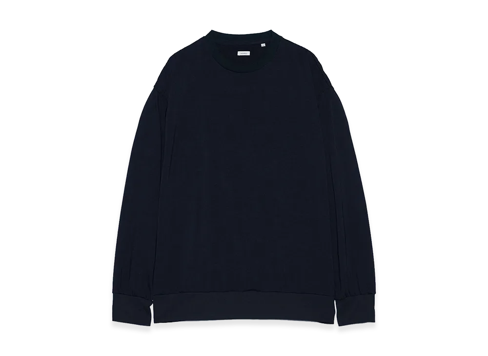 nanamica Polyester Jersey L/S Tee "Dark Navy"