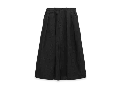 nanamica Denim Skirt "Black"