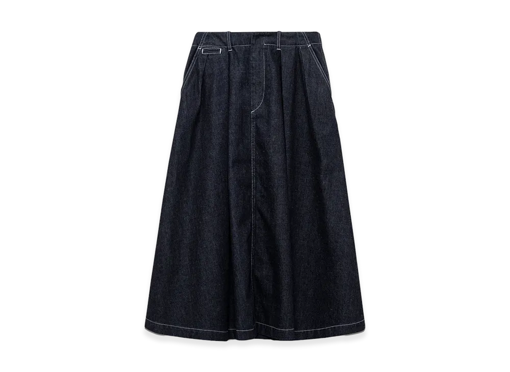 nanamica Denim Skirt "Indigo"