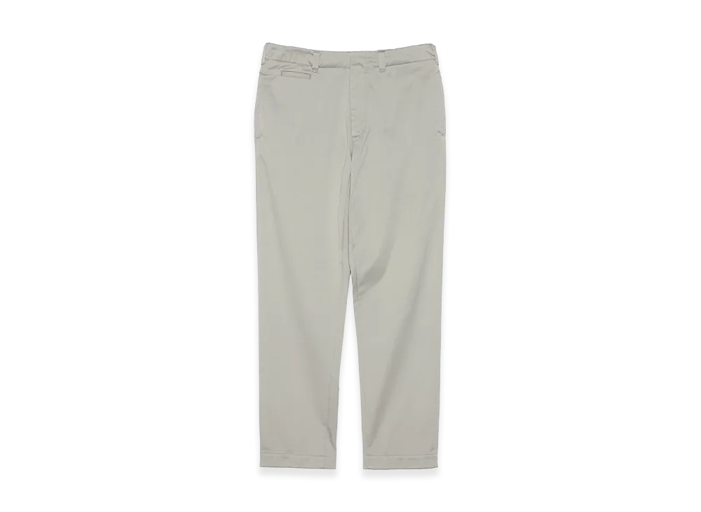 nanamica Straight Chino Pants "Light Gray"