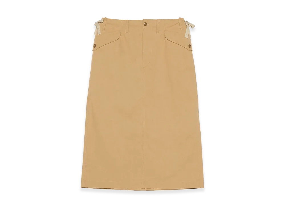 nanamica Relaxed Fit Cargo Skirt "Tan"