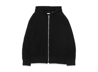 nanamica Zip-Up Thermal Hoodie "Black"