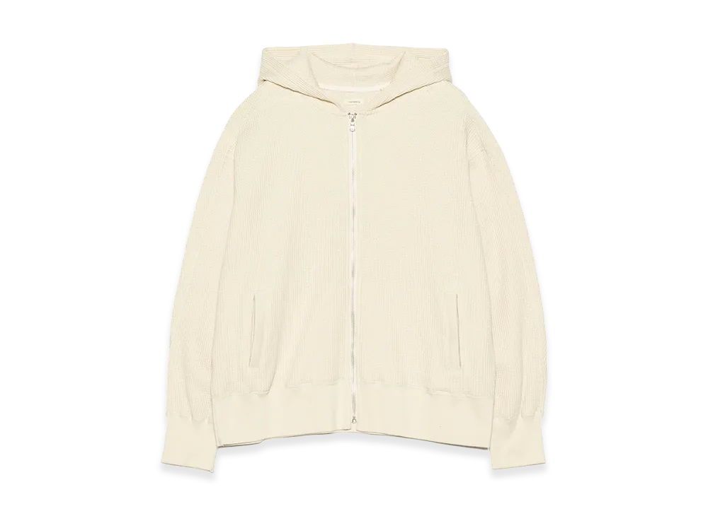 nanamica Zip-Up Thermal Hoodie "Natural"