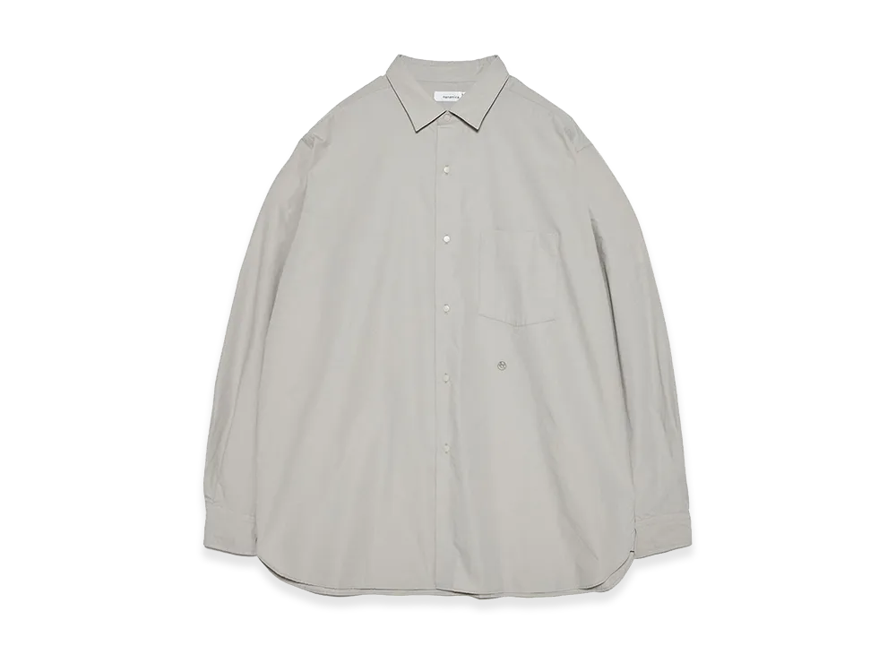 nanamica Regular Collar Wind Shirt "Gray"