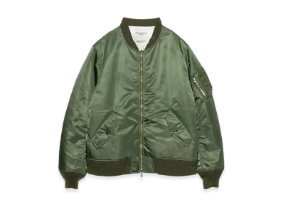 nanamica x NOMARYTHM TEXTILE Reversible Flight Jacket "Olive"