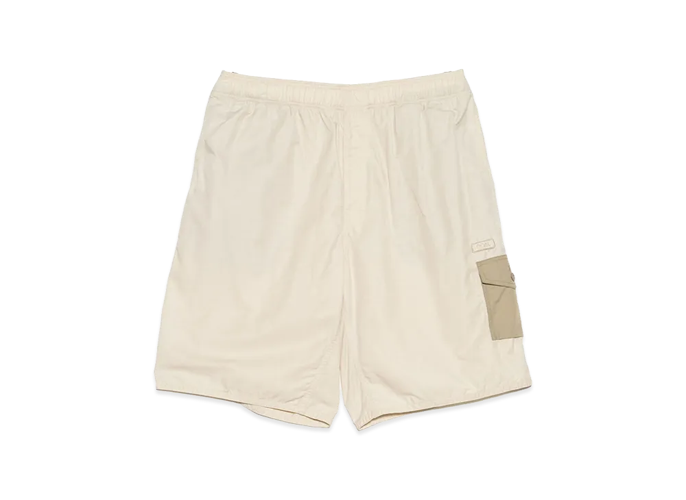 nanamica Nylon Twill Deck Shorts "Light Beige"