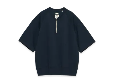 nanamica Harf Zip Sweat "Navy"