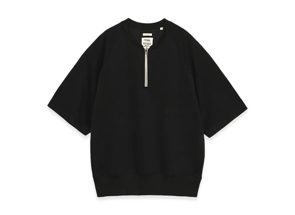nanamica Harf Zip Sweat "Black"