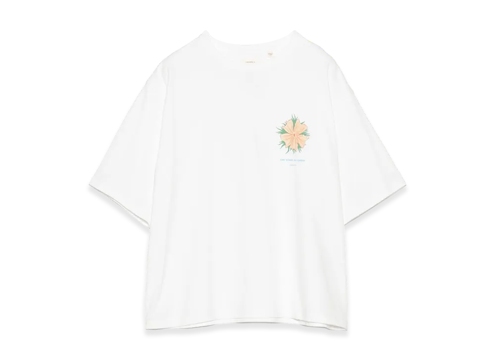nanamica OOAL Graphic Tee "Off White"