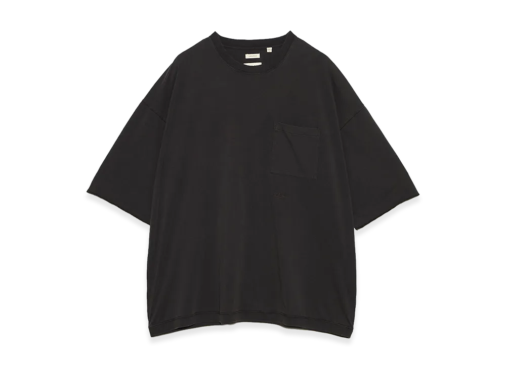 nanamica OOAL Pocket Tee "Charcoal"