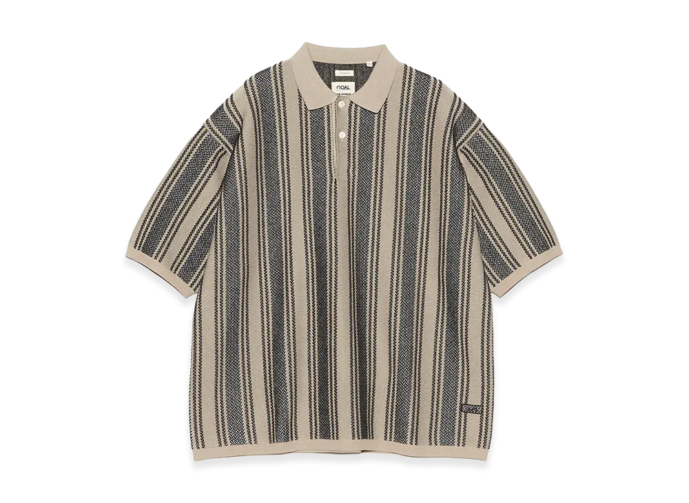 nanamica Knit Polo Sweater "Charcoal"