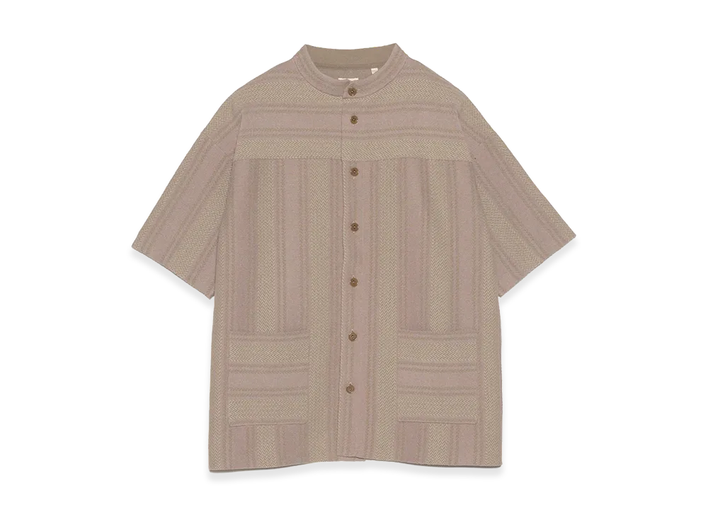nanamica S/S Knit Shirt Jacket "Beige"