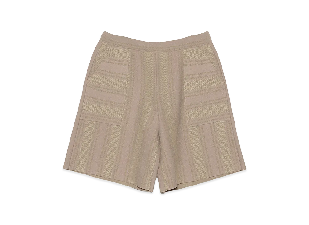 nanamica Knit Shorts "Beige"