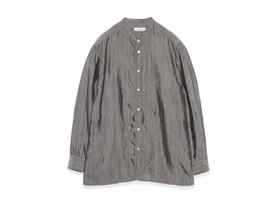 nanamica Band Collar Shirt "Charcoal"