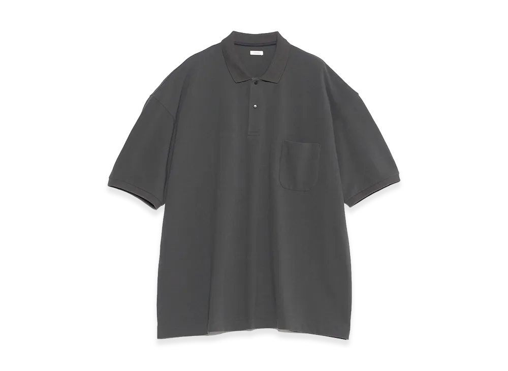 nanamica S/S Polo Shirt "Charcoal"
