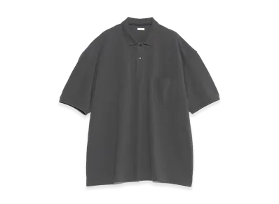 nanamica S/S Polo Shirt "Charcoal"