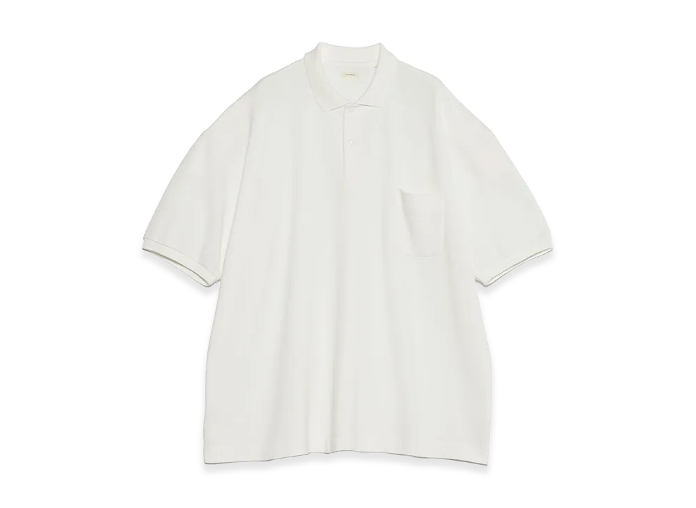 nanamica S/S Polo Shirt "Off White"