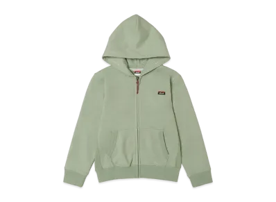 NANGA Eco Hybrid Kids Sweat Zip Parka(Kids) "Sage"