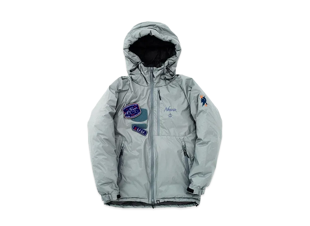 NANGA x Mobile Suit Gundam Aurora Tex Down Jacket "Whitebase"